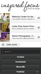 Mobile Screenshot of inspiredfocusphoto.com